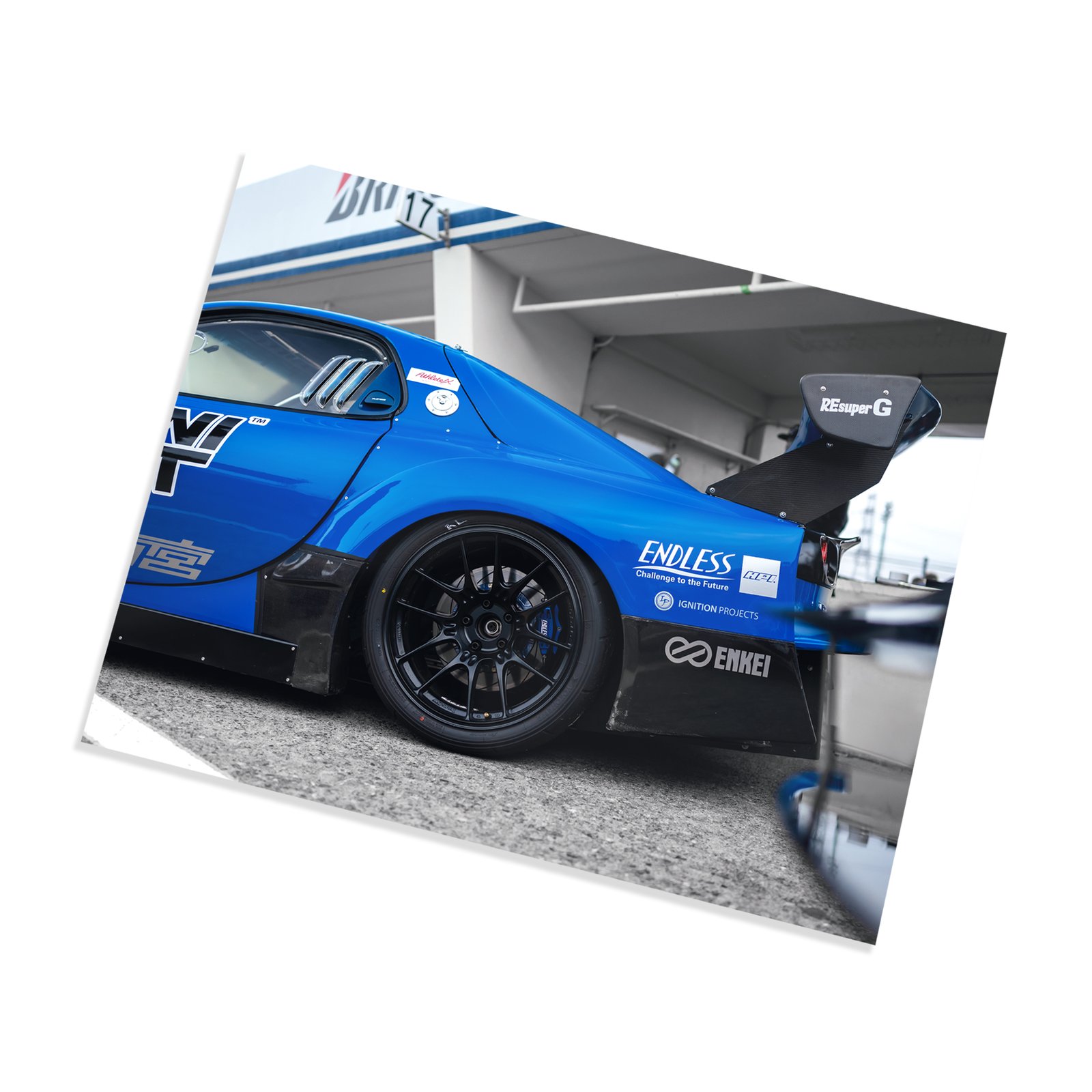 RE Amemiya NA7 FD3S GTC02 Fitment - 17x22 ANSI C Print | NDF Café